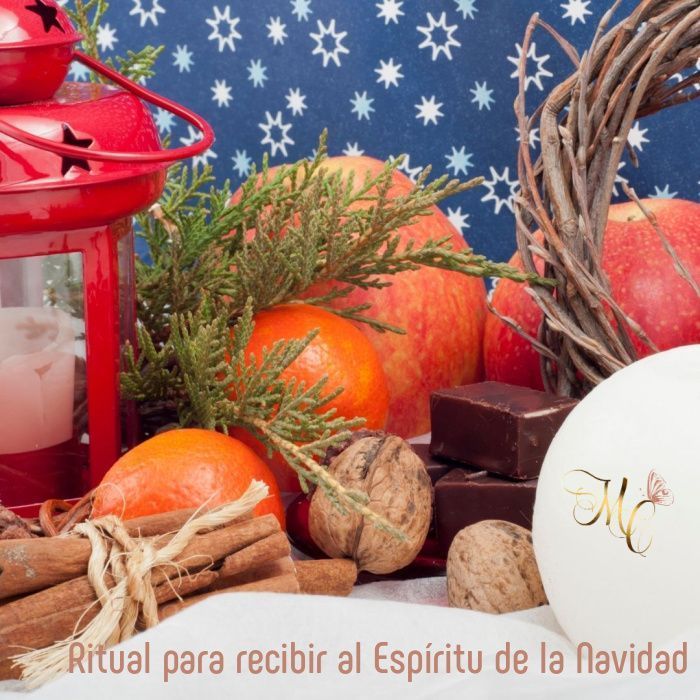 ritual para recibir al espiritu de la Navidad