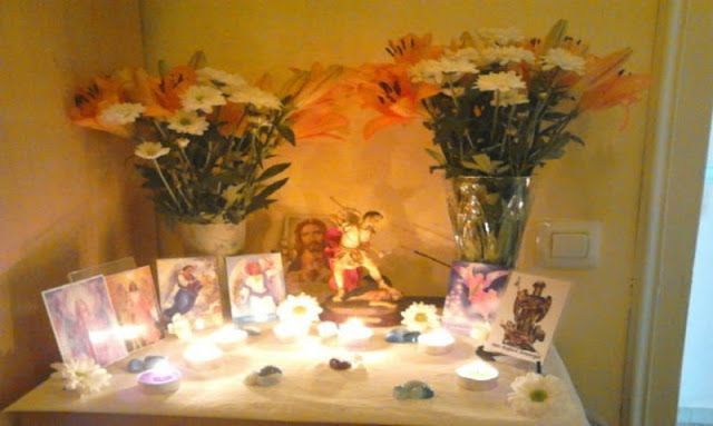 Altar a San Miguel Arcángel