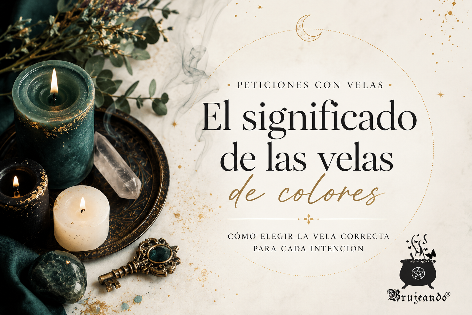 Peticiones con velas y significado de los colores en brujería por Margui Centeno