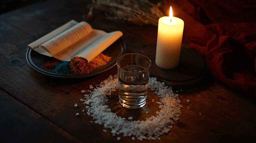 ritual con polvos voladora