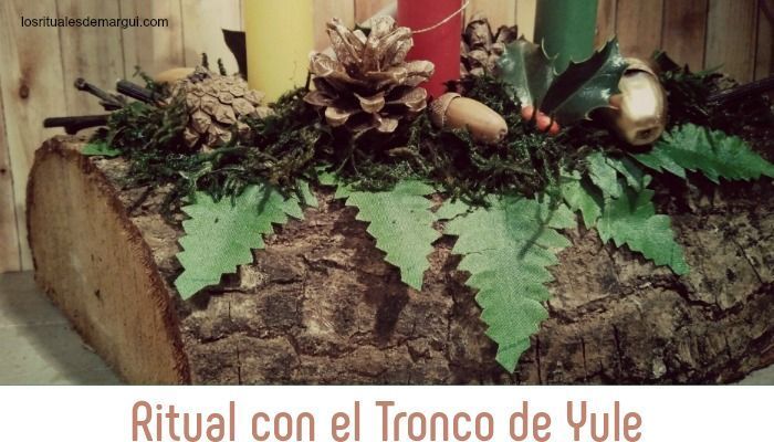 Ritual con el Tronco de Yule